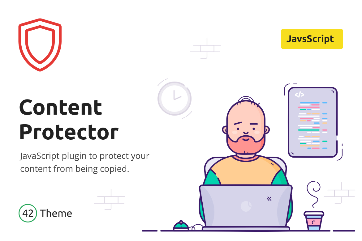 Content Protector — JavaScript plugin to protect your content from being copied